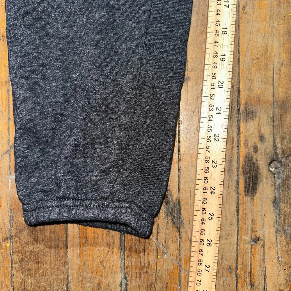 Old Navy Sweatpants Boys XL Black‎ Fleece Regular Drawstring Waist Tapered Leg